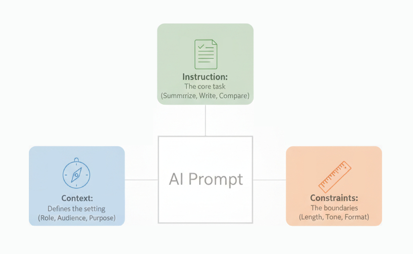 prompt structure when talk to Gen AI