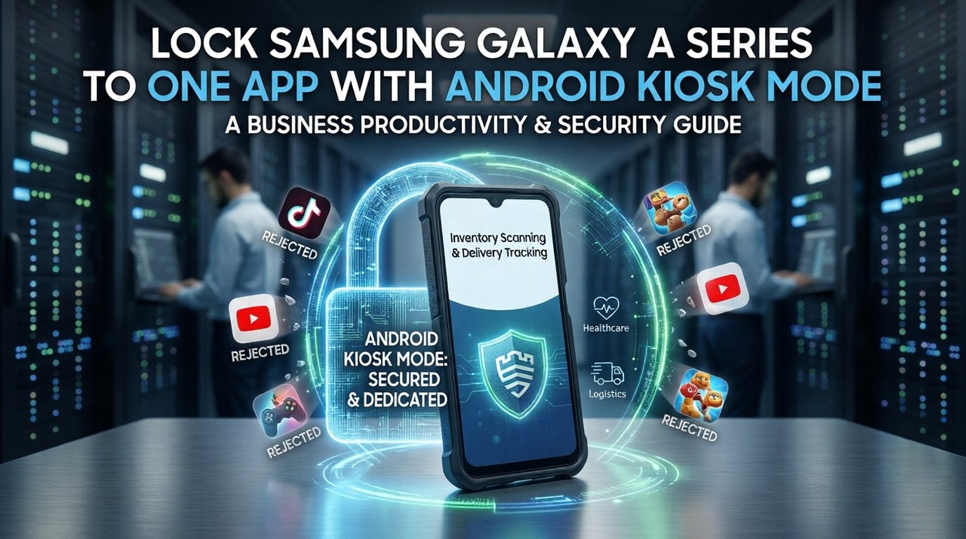 How to lock Samsung phone to one app