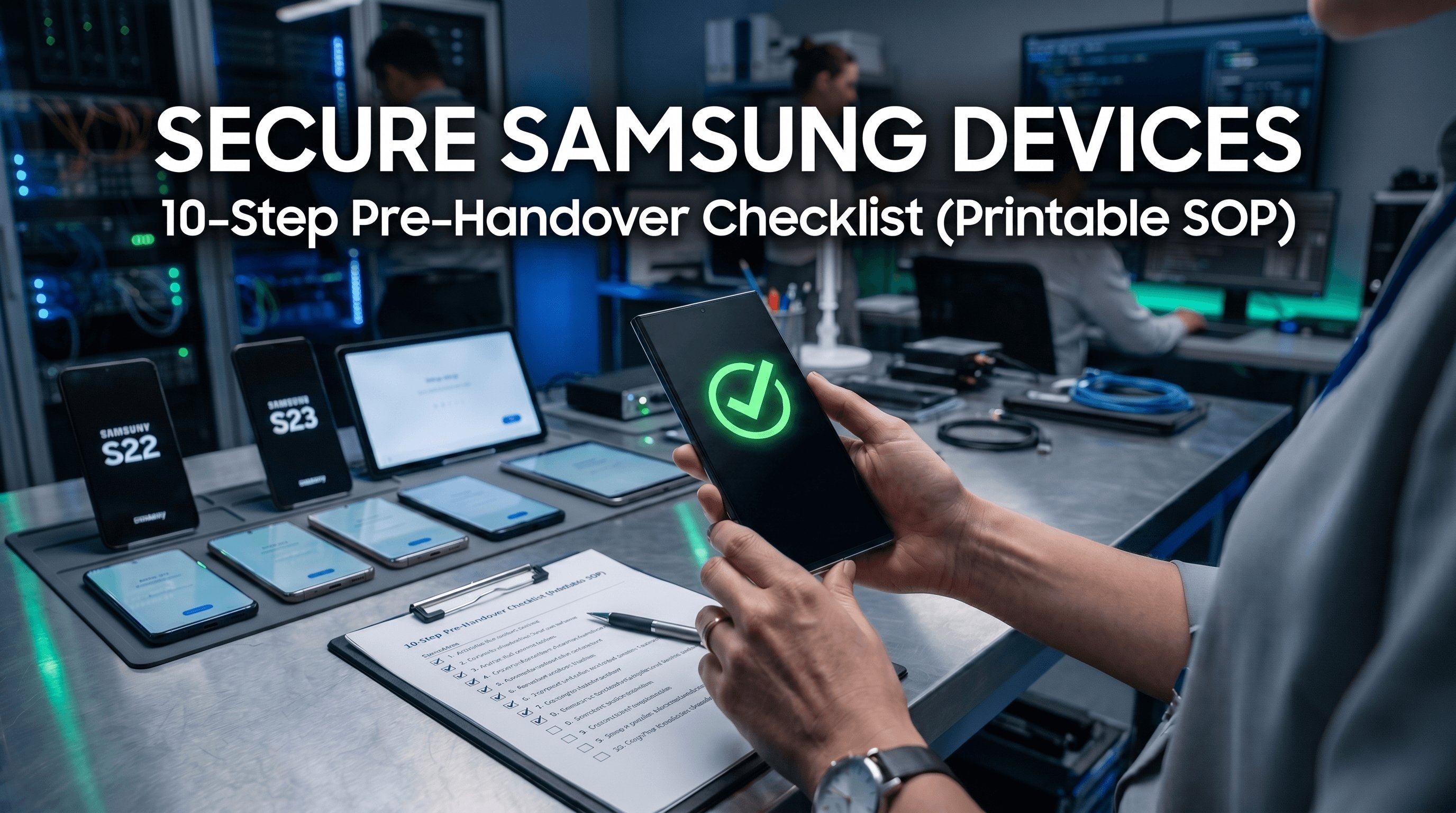 The 10-Step Checklist for Securing Samsung Devices