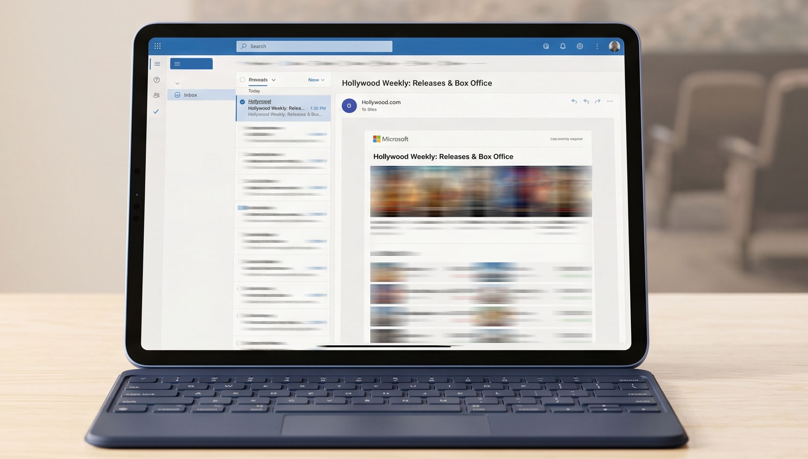 Hollywood film weekly report