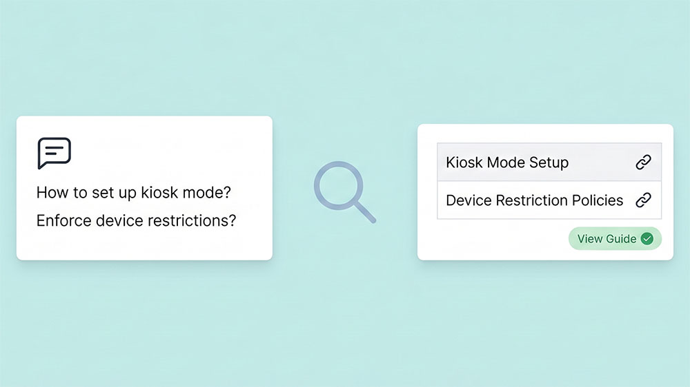 AirDroid MDM guide assistant