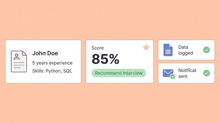 resume automated screening and scoring