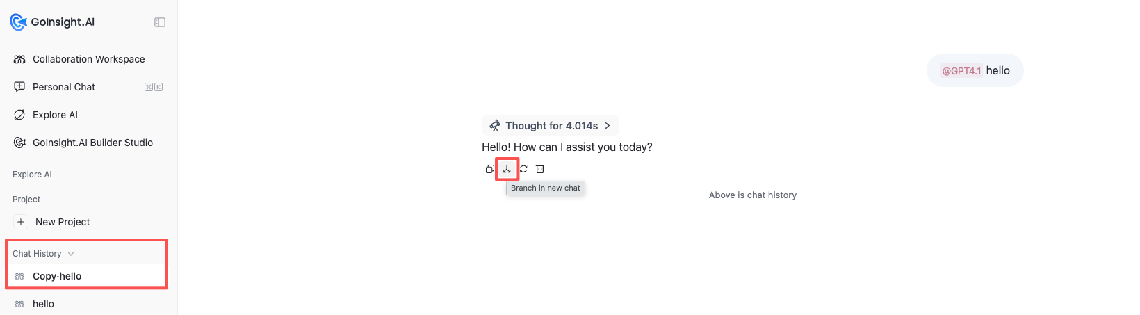 branch in new chat