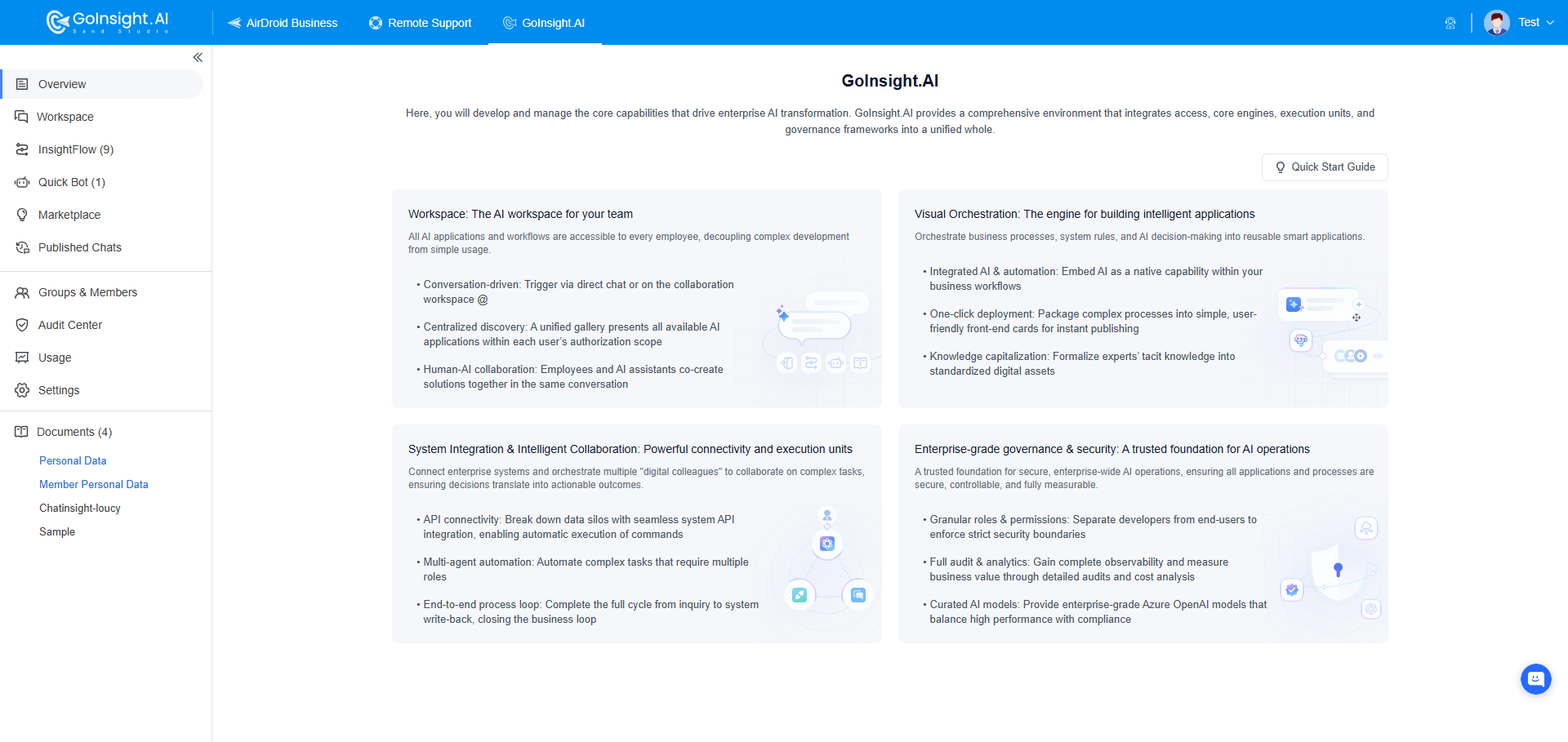 GoInsight builder studio