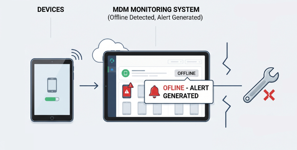 MDM alerts no action