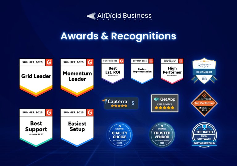 AirDroid Business G2 Summer 2025 awards