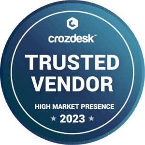 Crozdesk Trusted Vendor badge