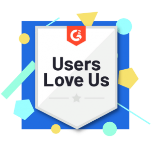 G2 Users Love Us badge