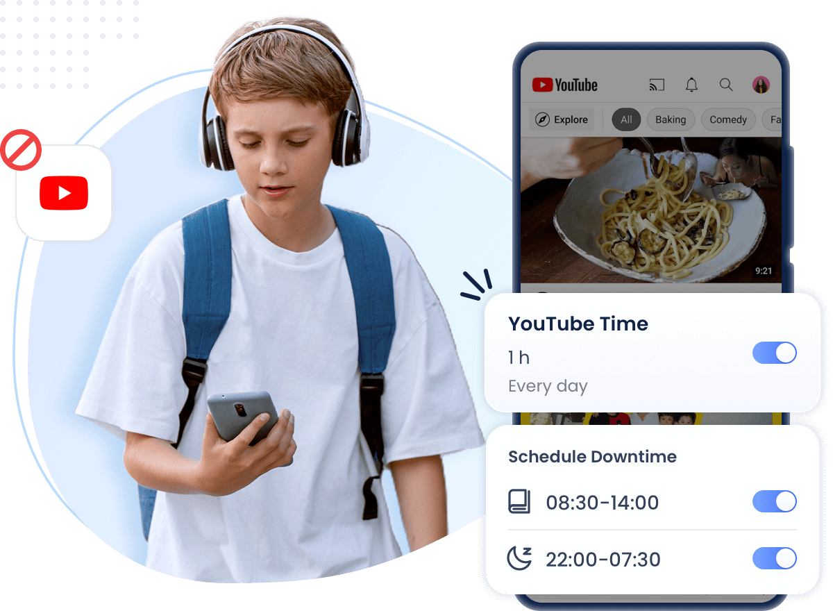 AirDroid Parental Control apporte la détection de YouTube sur iOS