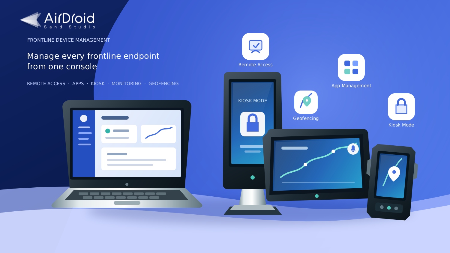 AirDroid frontline device management