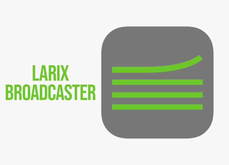 Larix broadcaster live 768x554