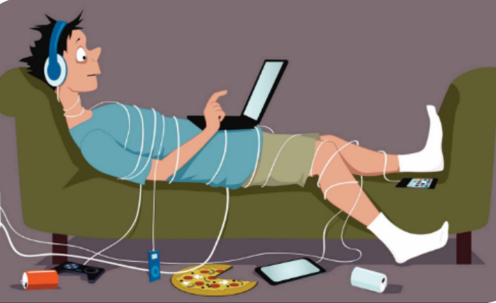 electronic games addction