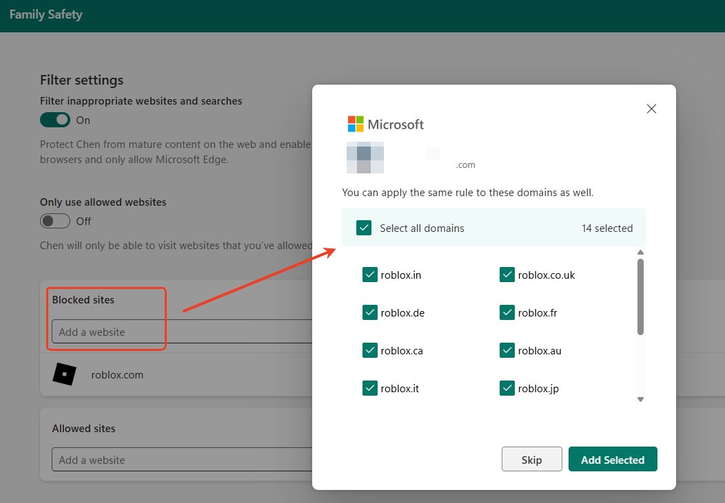 block game websites on router