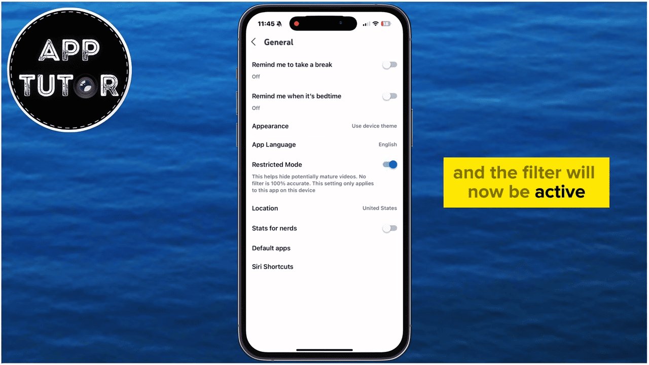 Enable Restricted Mode on YouTube 4