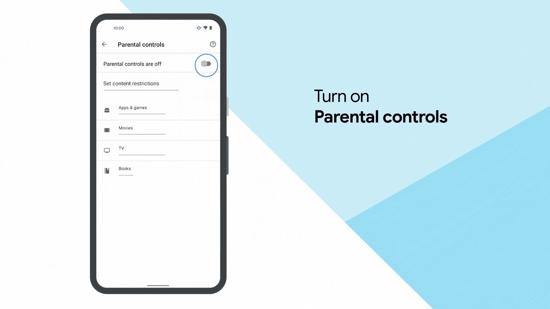 set up play store parental controls 3