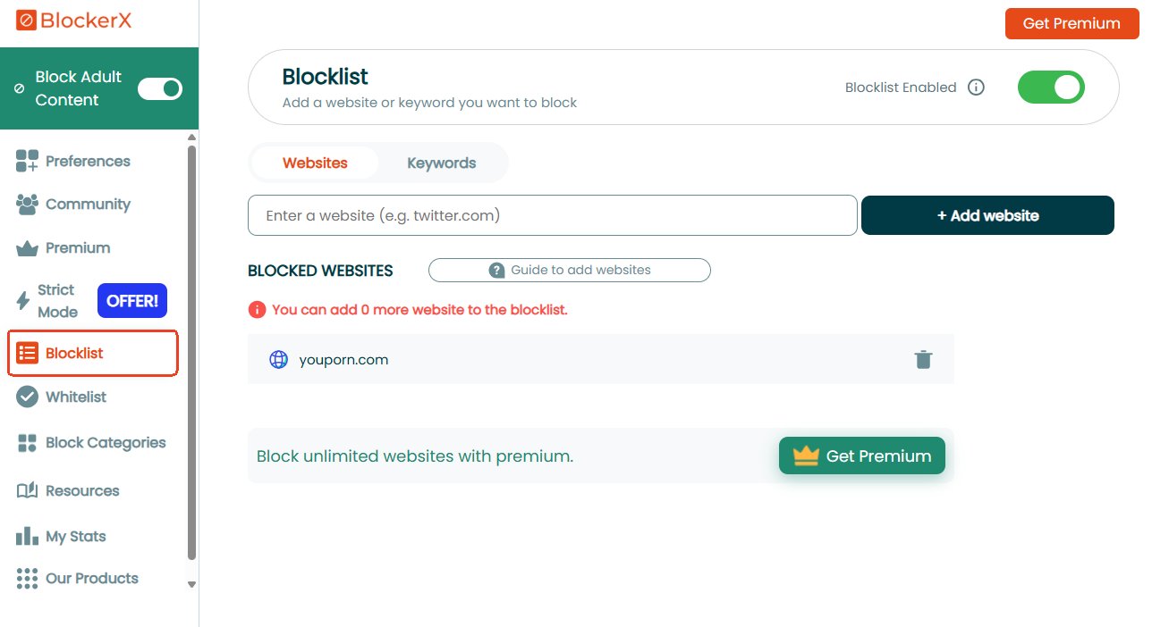 use blockerx in chrome