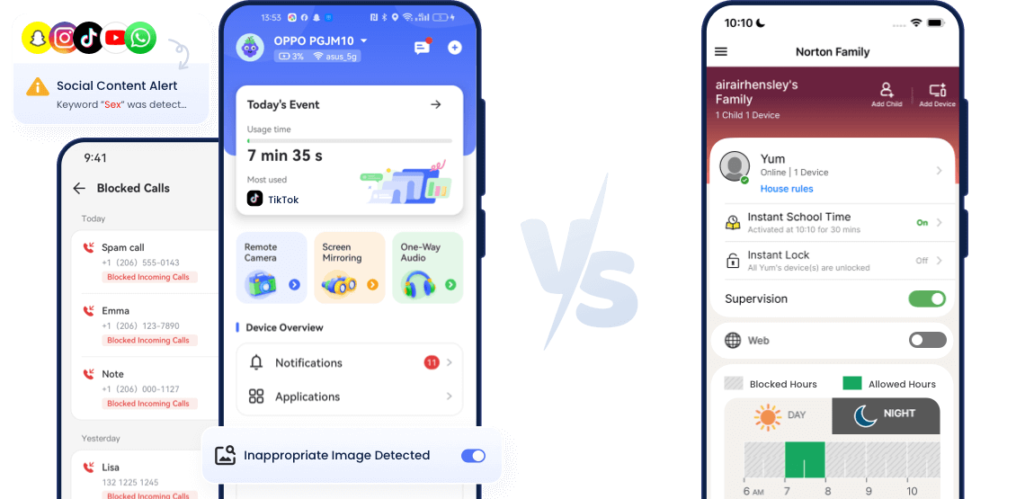 airdroid vs nortonfamily banner