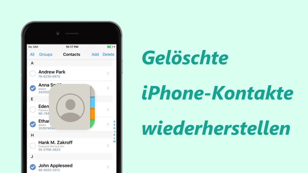 gelöschten iPhone-Anrufverlauf wiederherstellen