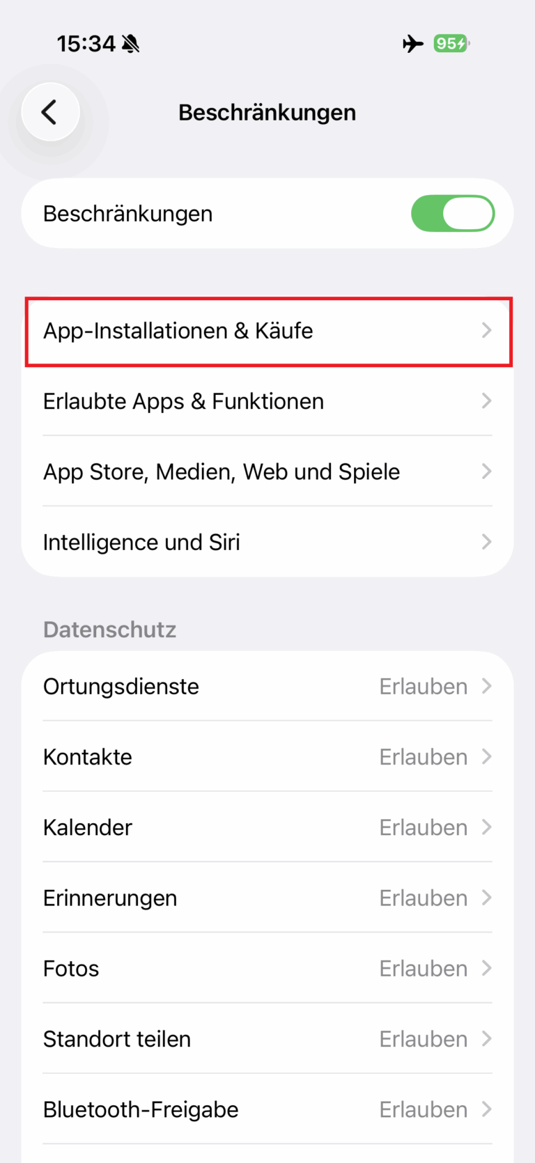 App Installationen Kaerufe