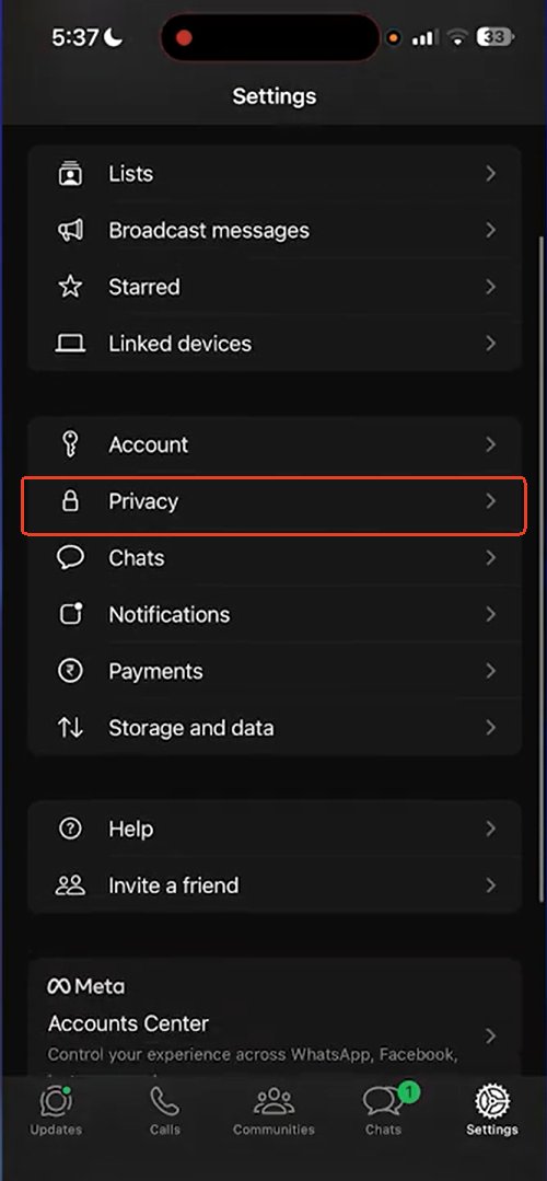 Gesperrte Chats entsperren und leeren