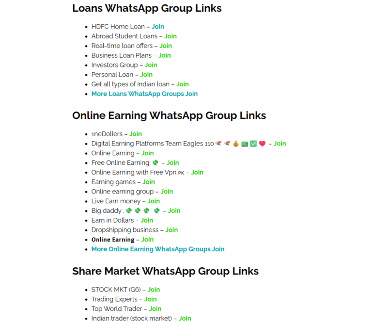 WhatsApp Gruppen Finden GroupJoinLinks