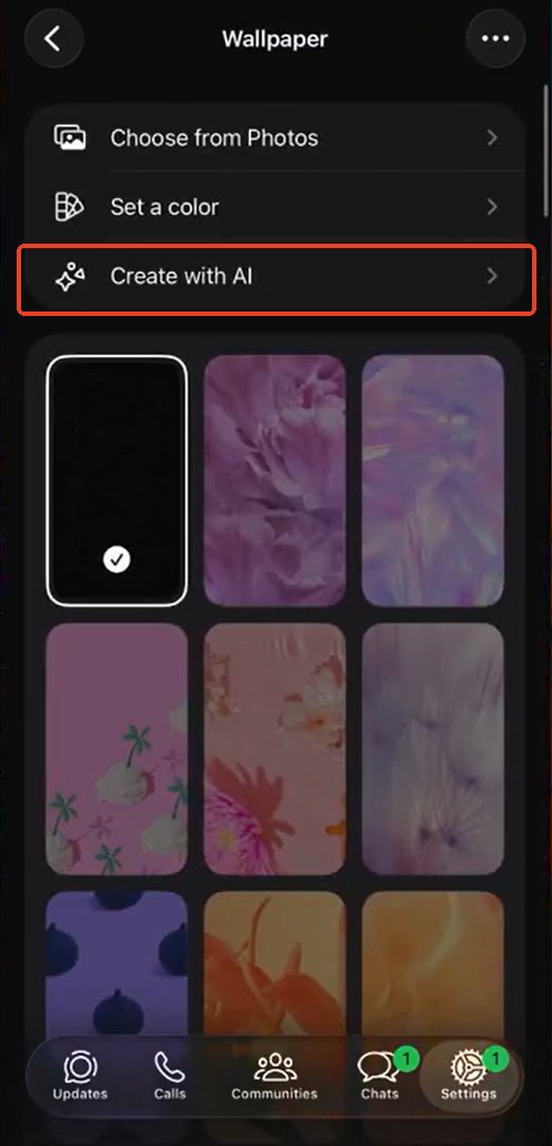 WhatsApp KI Hintergrund