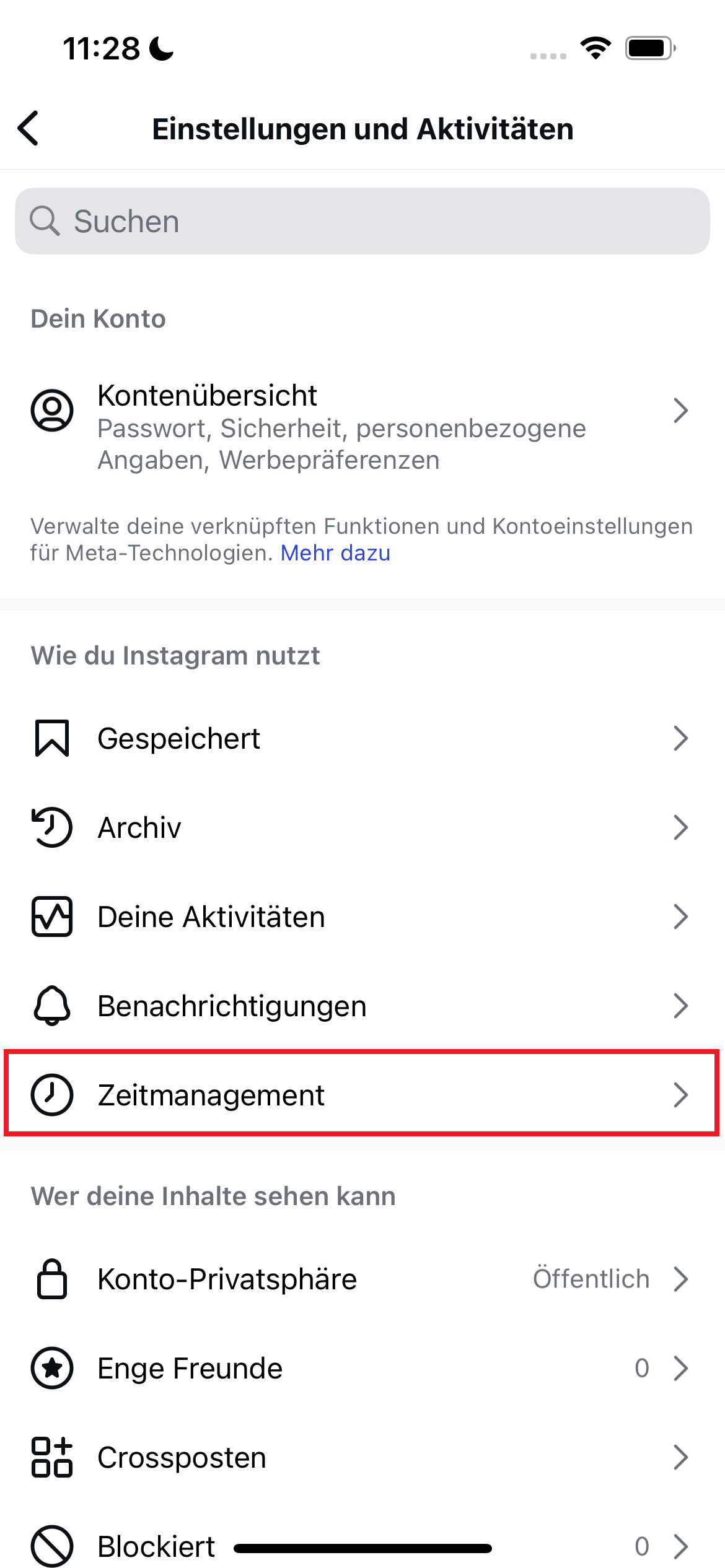Zeitmanagement