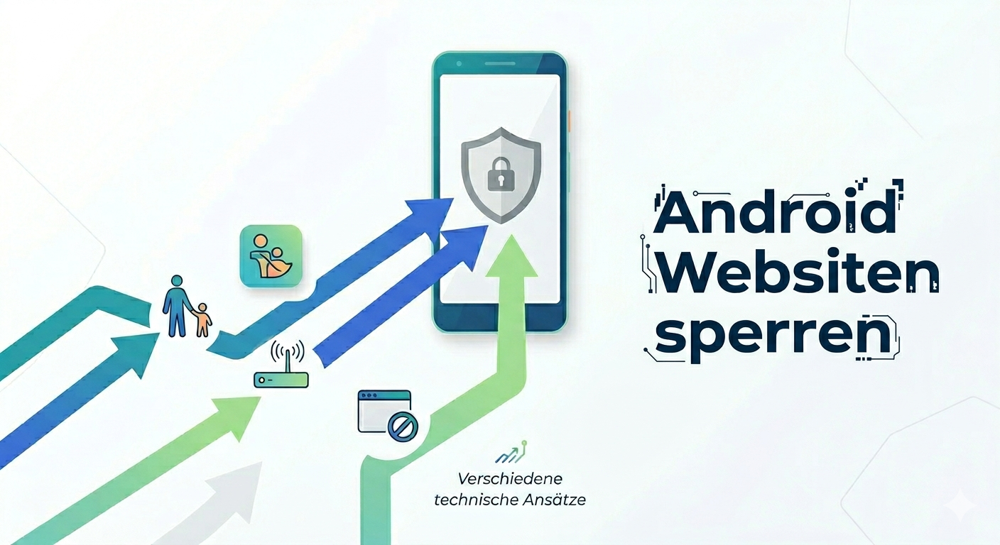 Android Websiten sperren - verschiedene technische Ansätze