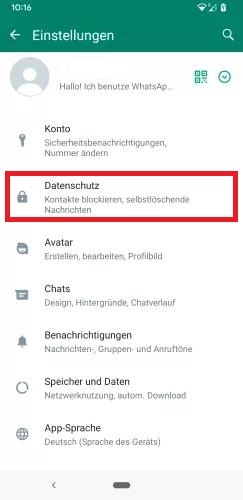 Unbekannte Anrufe und Nummern auf WhatsApp blockieren