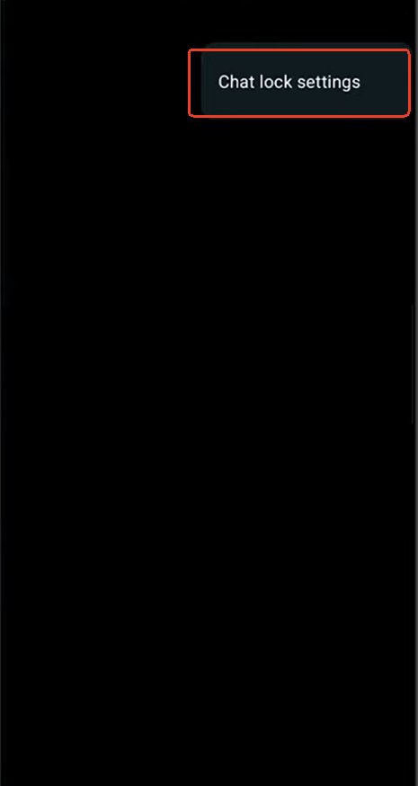 Gesperrte Chats verbergen Android