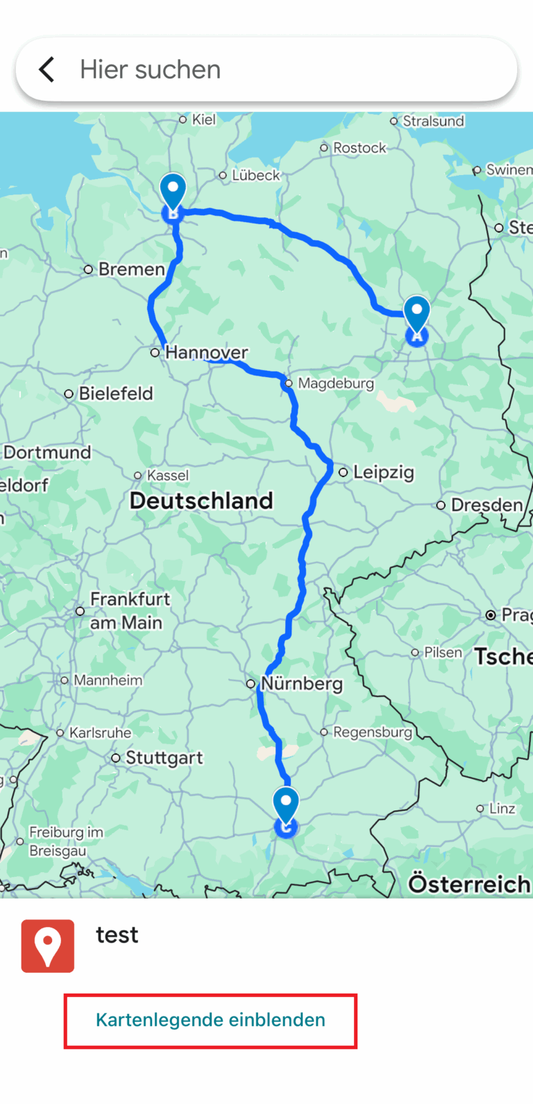 Kartenlegende einblenden