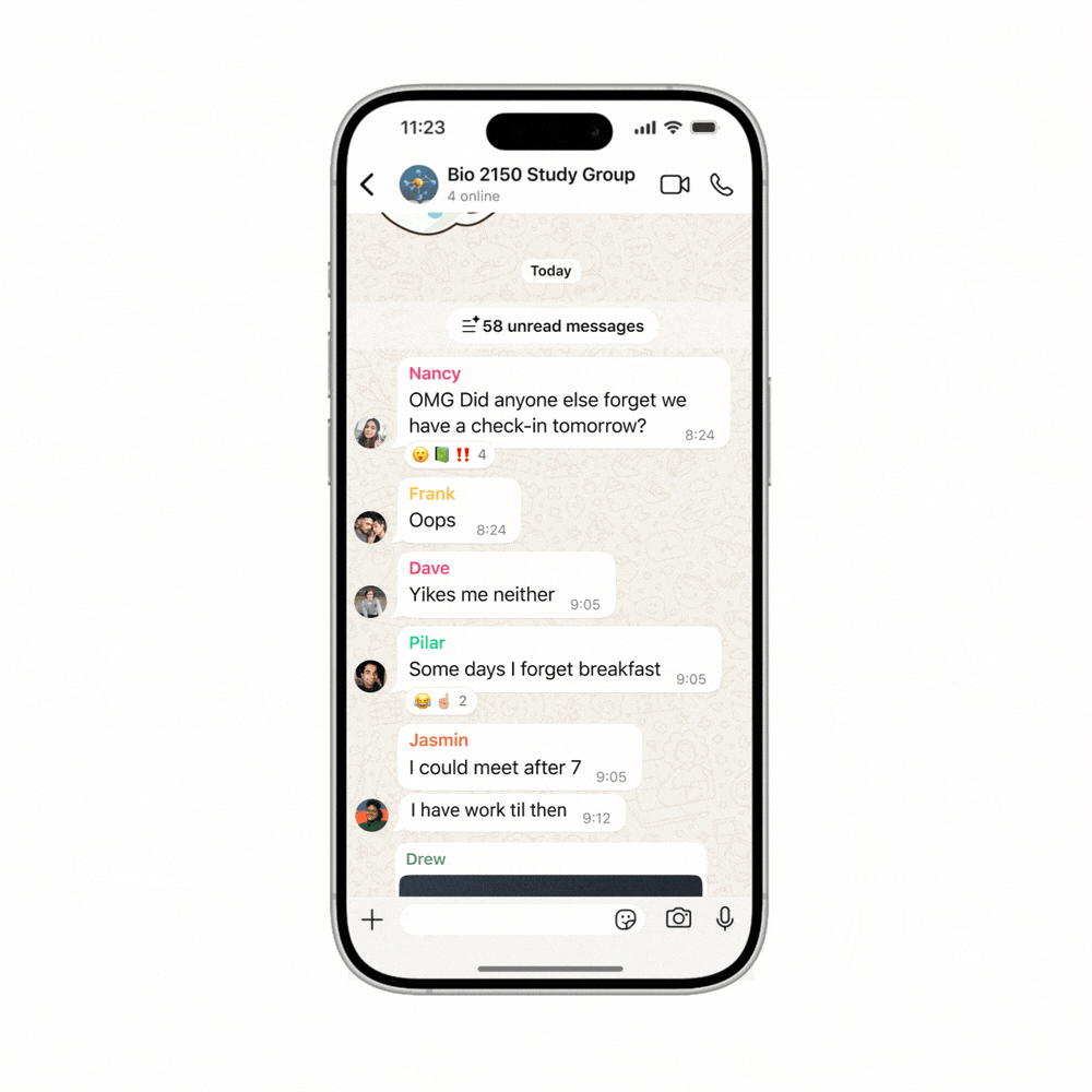 So nuzten Sie Messages Summaries