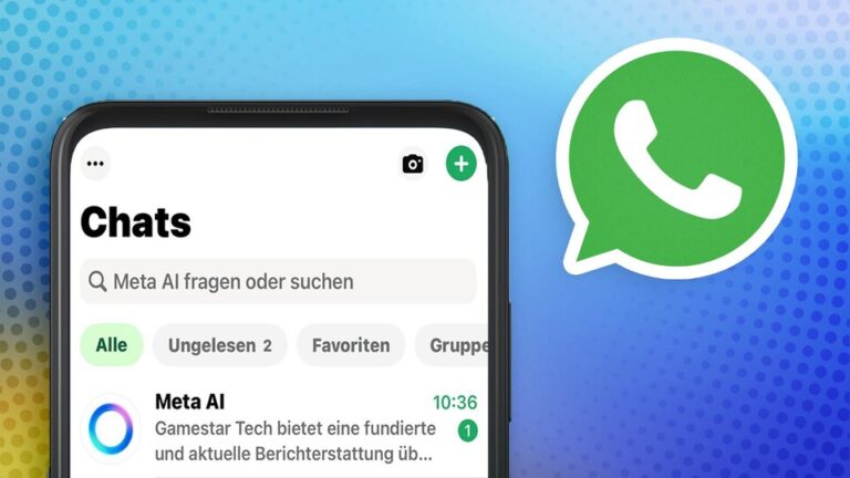 Meta AI bei WhatsApp löschen