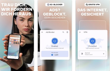 Opera sicherer Browser für Android
