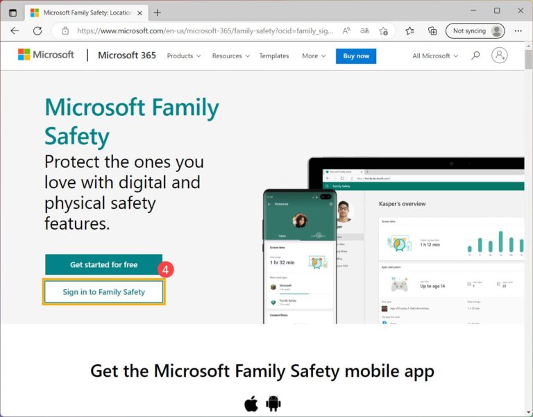 Microsoft Family Safety