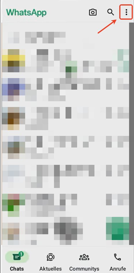 Hintergrundbilder bei WhatsApp ändern Android