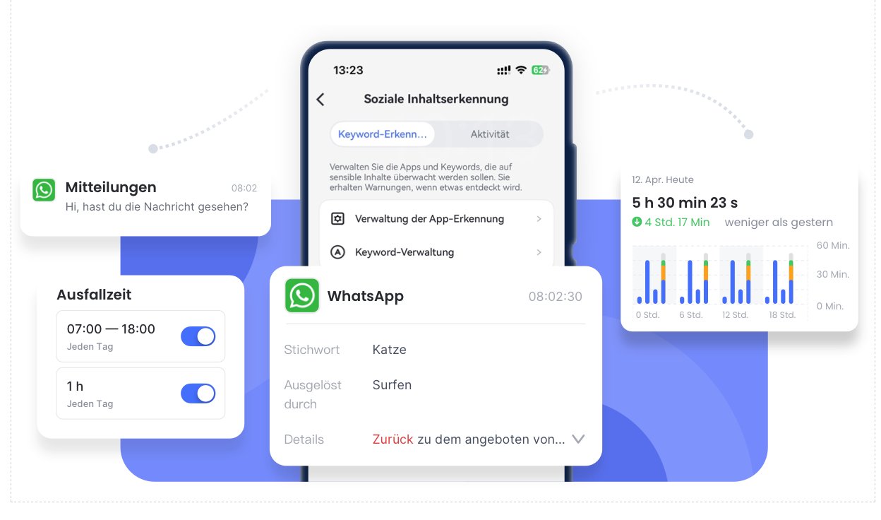 AirDroid WhatsApp Kindersierung