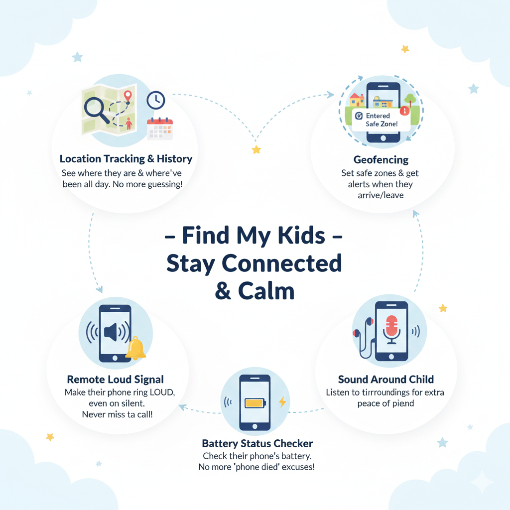 find my kids help child after school safety