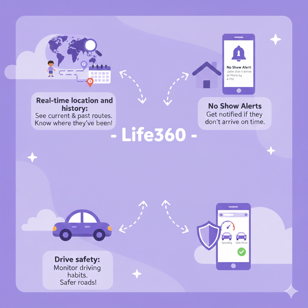 life360 help child after school safety