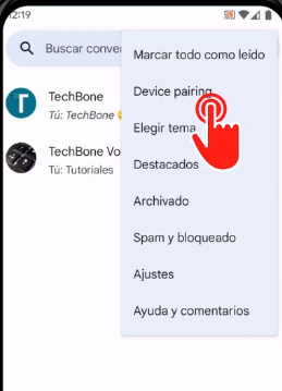 Emparejamiento de dispositivos