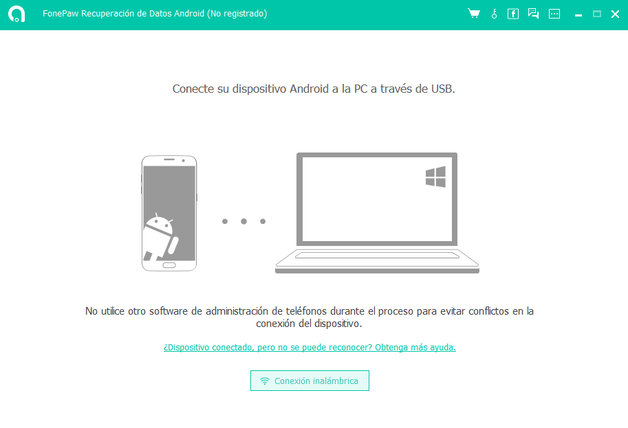 FonePaw Recuperación de Datos Android