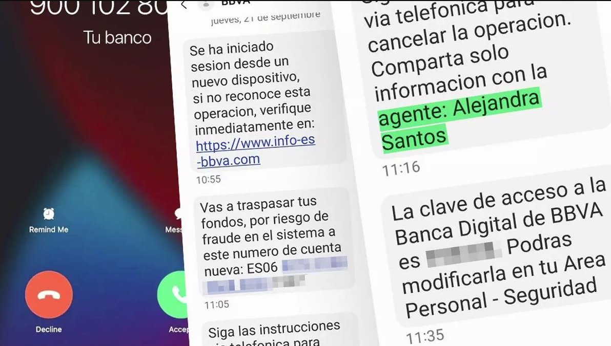 estafa falso sobre llamadas desde banco Fuente: www.eldiario.es