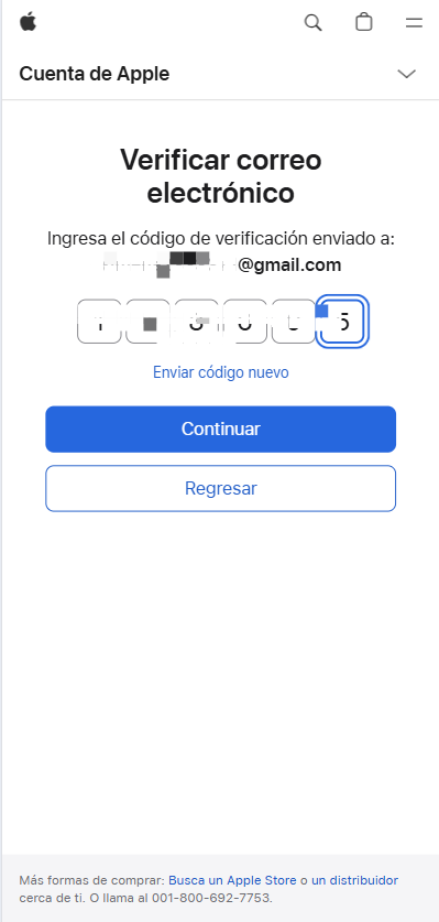 crear cuenta de icloud en android