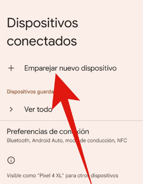 dispositivos conectados android