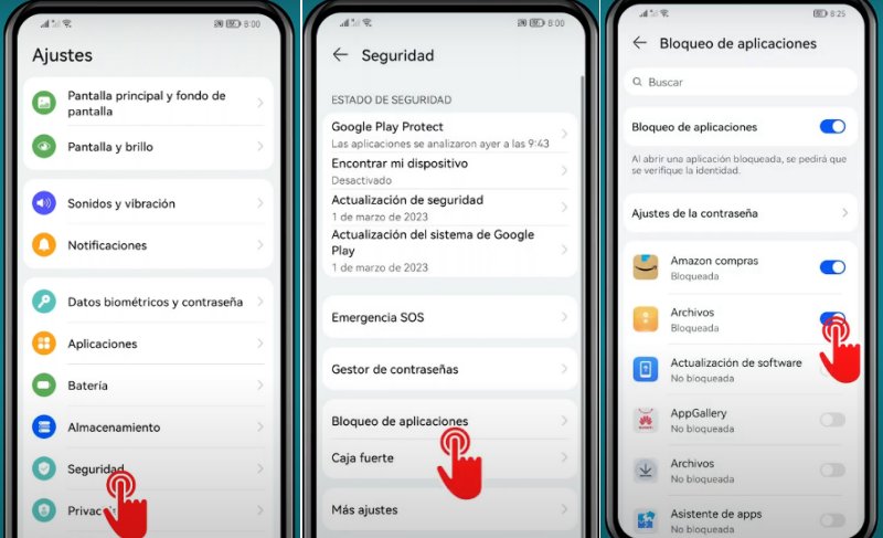 Sistema de Bloqueo de Aplicaciones en Android