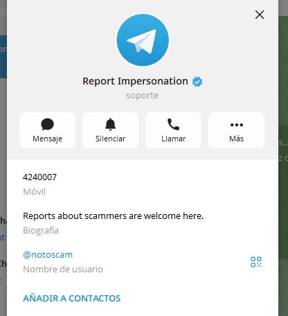 Bot de denuncias de Telegram