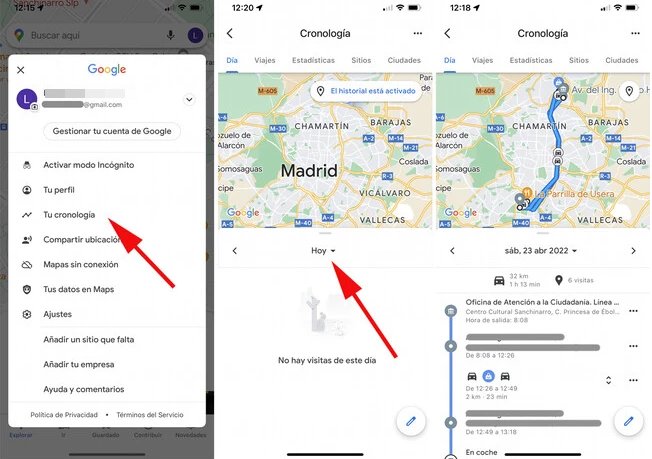 Cronología de Google