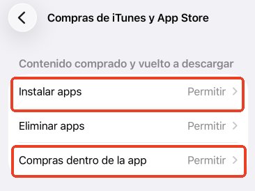 Desbloqueo de la tienda de aplicaciones