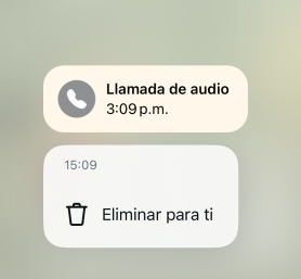 Eliminar el historial de llamadas de IG en Android