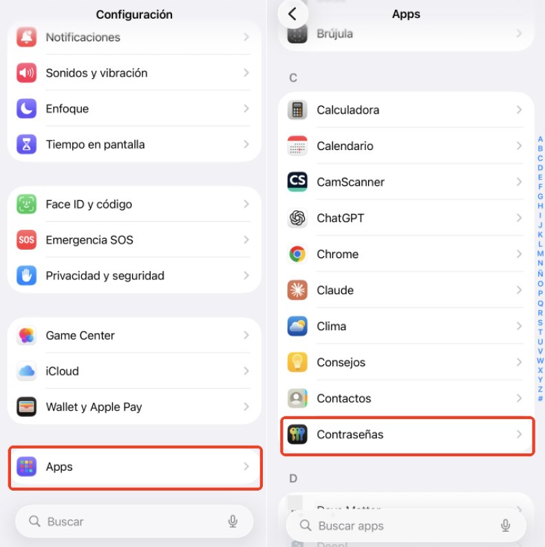 Encontrar la contraseña de YouTube en el iPhone 1
